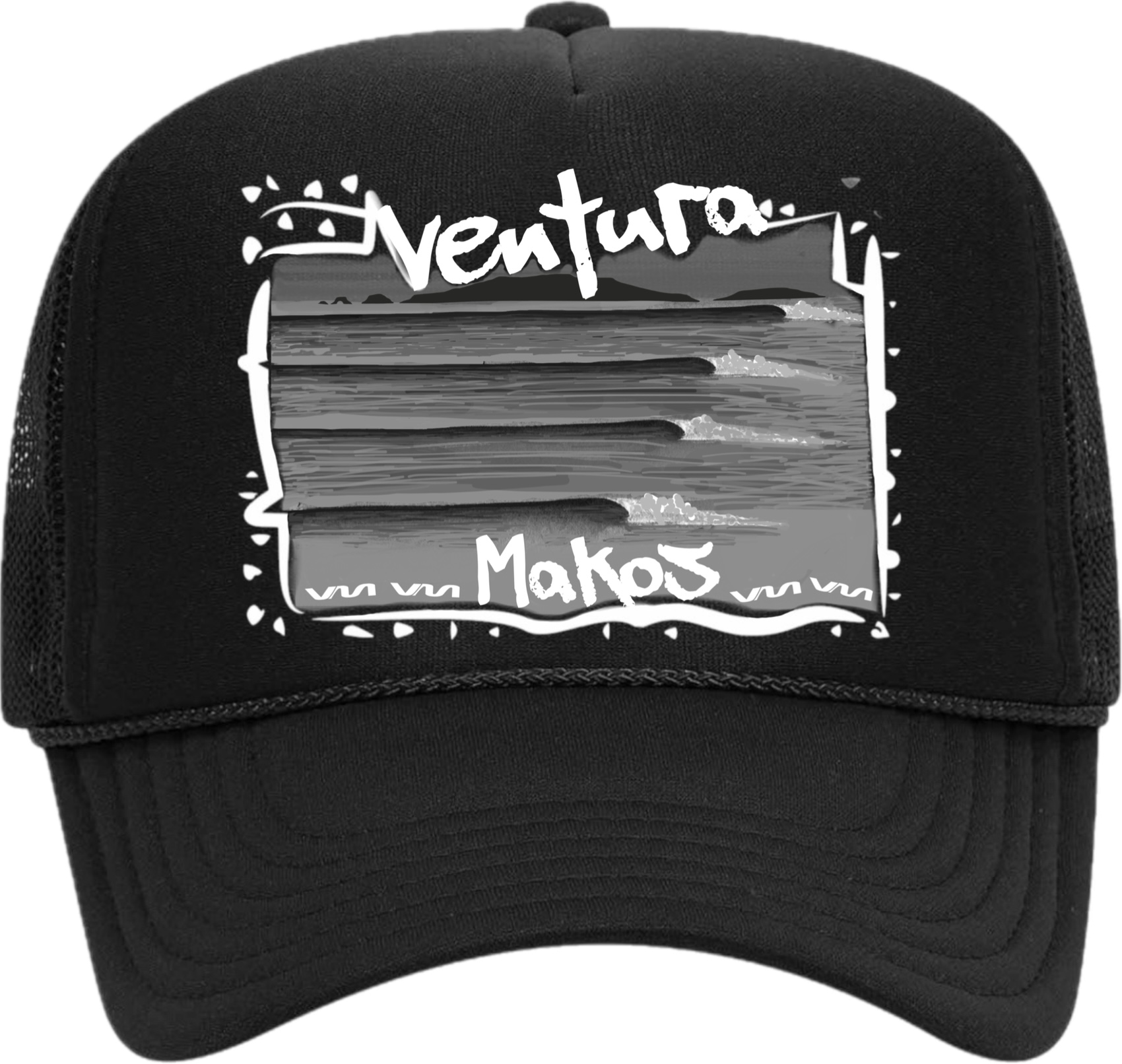 NEW (ALL Black) Trucker Hat Design